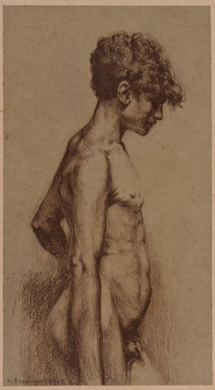 1902 - Nudo maschile